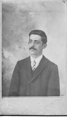 Benito Quinquela Martín en 1909. 