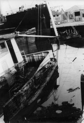 buque Ayava naugrafo el 10-04-1970