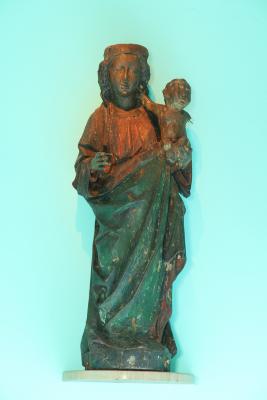 Virgen con niño traída de Austria