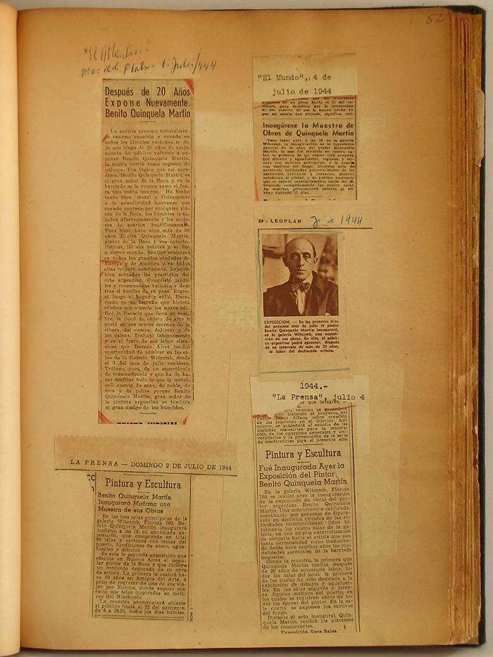 Mi exposición en Witcomb, 1961