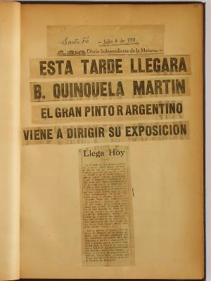 Mi exposición Santa Fé 1950