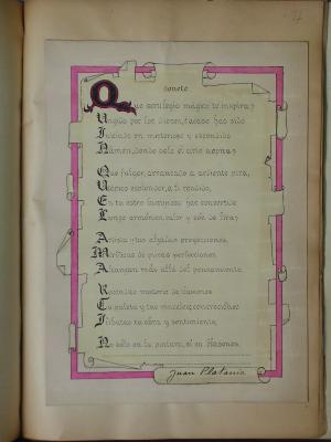 Algunas poesías y poemas
