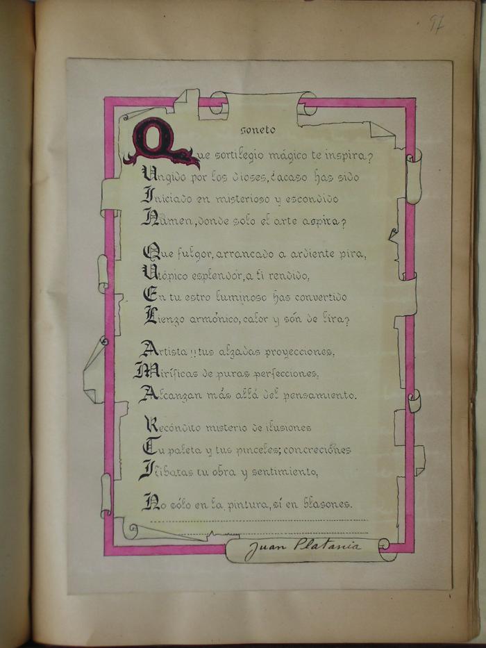 Algunas poesías y poemas
