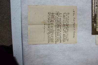 Carta a Victorica de Marquéz