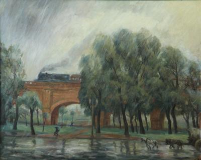 Palermo bajo la lluvia