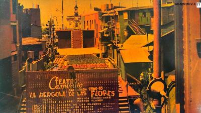 Postal del Teatro Caminito