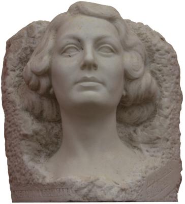 La escritora Herminia Brumana