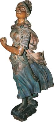 Mascarón de proa: Pailebot La fama italiana