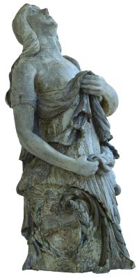 Mascarón de proa: Maqueta de Pailebot La República