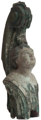 Mascarón de proa: Goleta Bella Peregrina Última