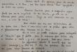 Carta de Geraldine Chaplin
