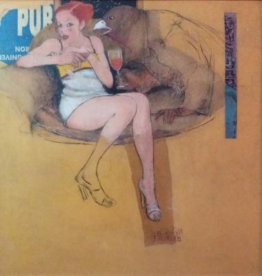 La torcaza y el gavilán