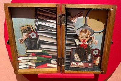 Fábula de la caja boba y los libros (de la serie de Homo Videns)