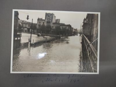 Inundación en Almirante Brown y Pinzón 