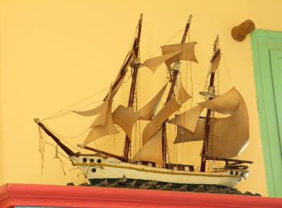 Maqueta de barco América