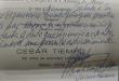 Invitación al homenaje a César Tiempo