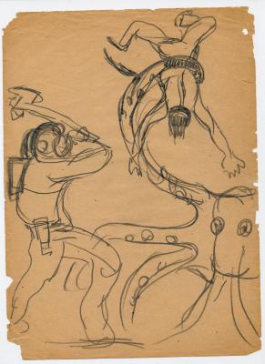 Sin título (Serie Buzos. Sello nº13)