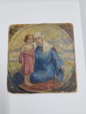 Sin título (Virgen con Niño)