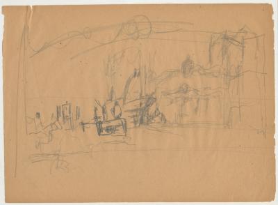 Sin título (Serie Desfile de circo. Sello nº14)