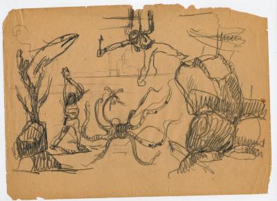 Sin título (Serie Buzos. Sello nº14)