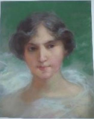 Retrato femenino de frente