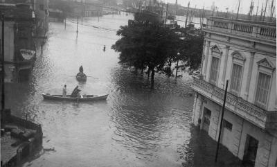 Inundación en La Boca, 1940- 161