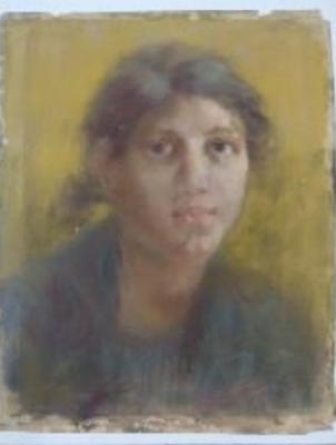 Retrato femenino de frente