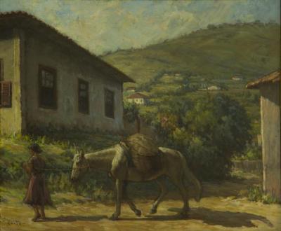 La vendedora