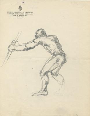 Sin título (Serie Arrancando. Sello n°5)