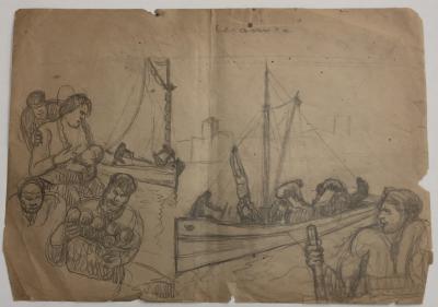 Sin título (Serie Cerámica Lactarium Bettinotti. Sello nº67)