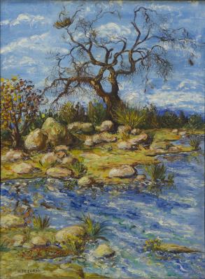 Paisaje en La Boca del río