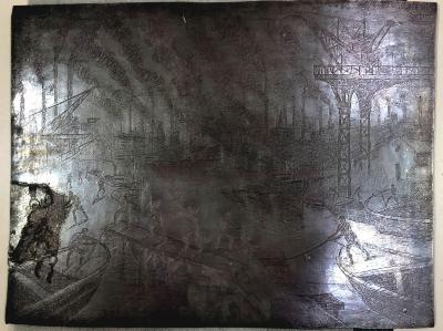 Chimeneas en La Boca