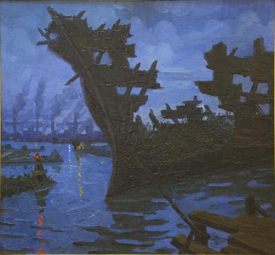 Restos de la Fragata La Argentina