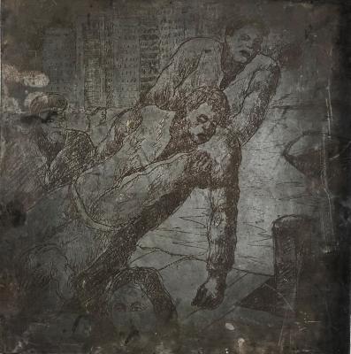 Sin título / Matriz sin estampa