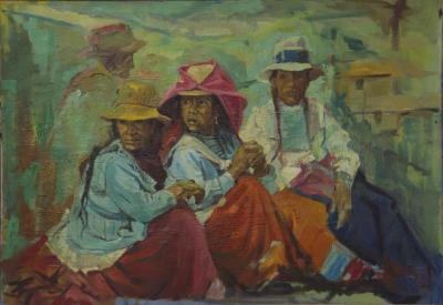 Grupo de coyas