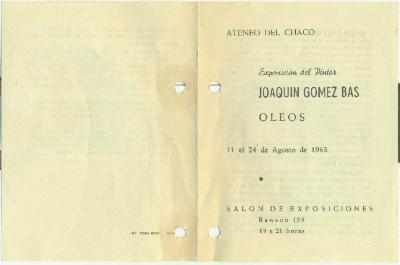 Gómez Bas, Joaquín