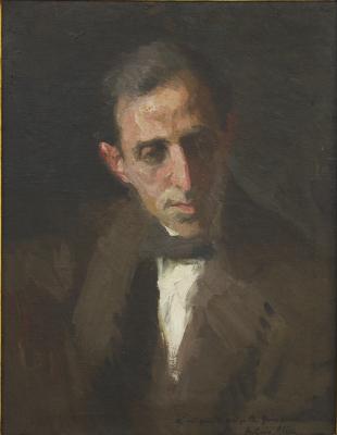 Retrato del pintor Benito Quinquela Martín