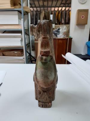 Mascarón de proa: Pailebot Lombardía