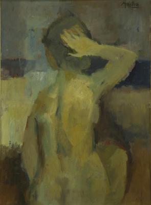 Desnudo de espalda