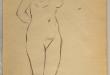 Estudio de desnudo femenino