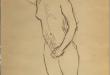 Estudio de desnudo femenino