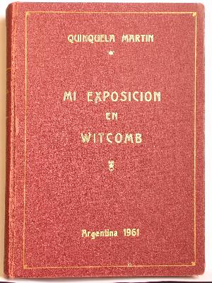 Mi exposición en Witcomb, 1961