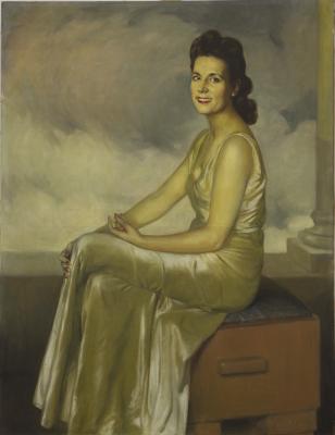 Retrato de la señora Clorinda Brumana de Frayssinet